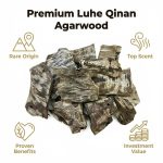 Luhe Kynam Oud Chunks｜Natural Raw Knam Material｜For Electric Burner Incense & Essential Oil Extraction｜Grade 4A – Direct Wholesale - Image 5