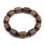 Custom-made premium agarwood and kynam bracelet
